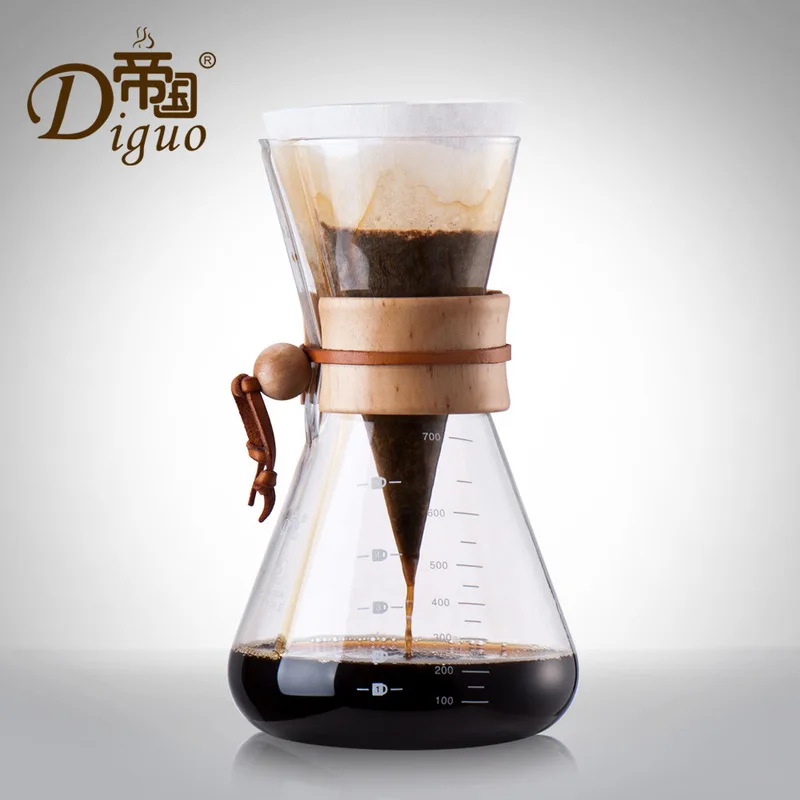 

Hot Coffee Maker Pot Coffee Drip 700ML