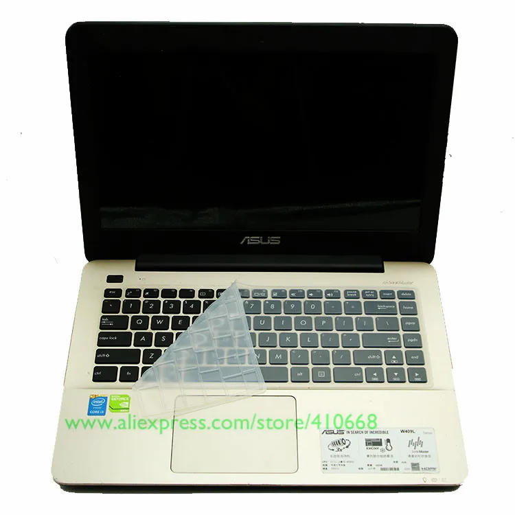 Силиконовый защитный чехол для клавиатуры Asus A40 A42 A43 A45 A45V A46E A46C A85 A450J/C A455LD A450L A401L