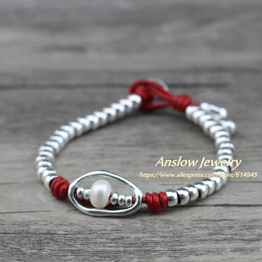 ANSLOW классический дизайн модные ювелирные изделия Морская ракушка бусины