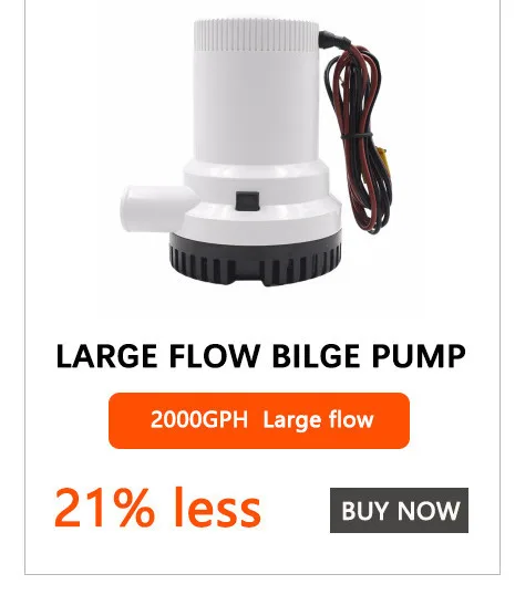 1100gph 750gph 500gph 350gph 12 В 24vdc мини Трюмный насос с высоким потоком погружной