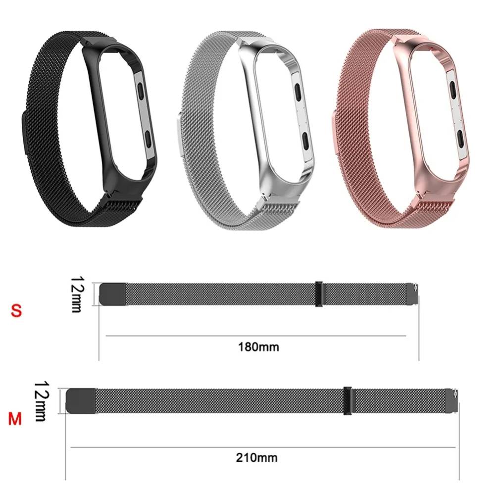YUEDAER mi lanese ремешок для Xiaomi mi band 3 металлический ремешок для Xiaomi mi band 3 браслет для xio mi band 3 ремешок на запястье mi Band 3