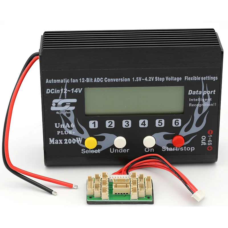 UNA6 6S UNA9 Plus 9S LiPo литий-полимерное зарядное устройство для зарядки аккумулятора для радиоуправляемой модели самолета
