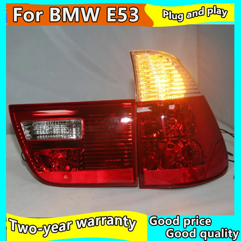 Автомобильный Стайлинг задний фонарь светильник для BMW X5 E53 1998 2006 год