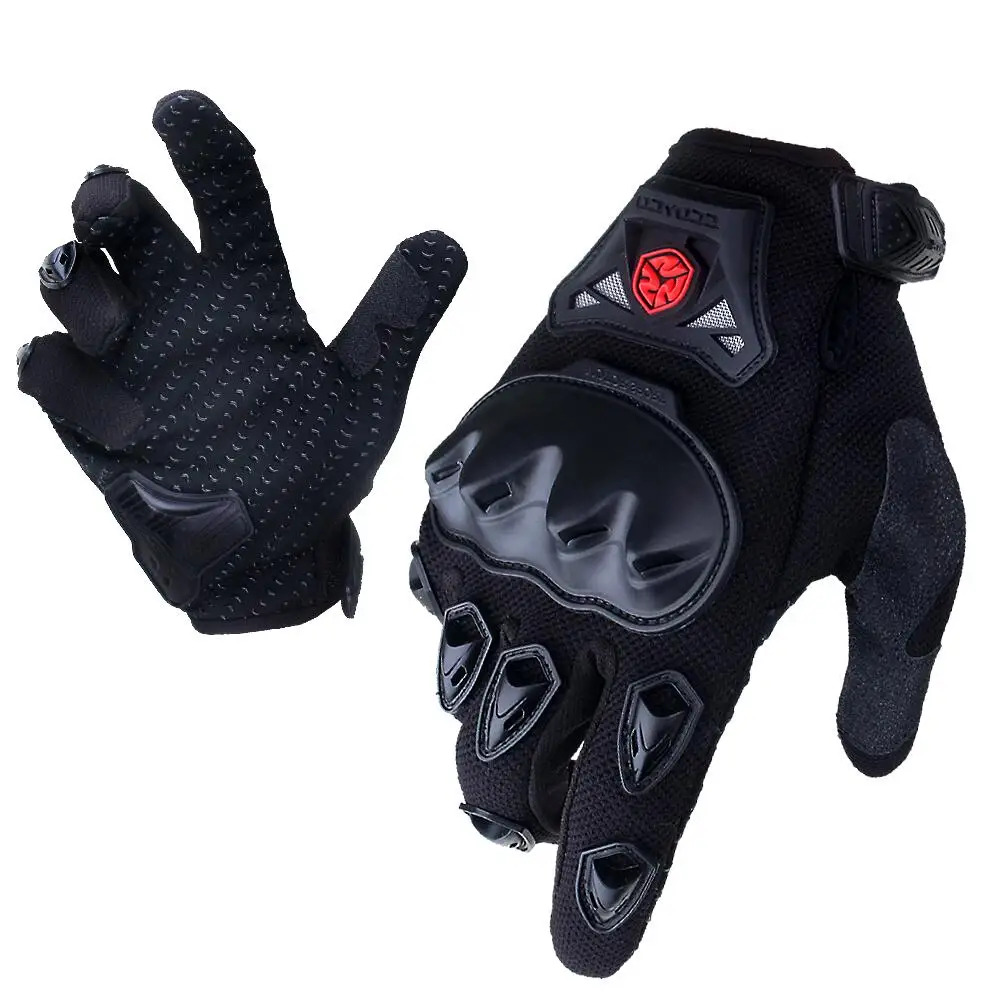 MC29 Black gloves Перчатки SCOYCO moto rcycle дышащие перчатки для грязного велосипеда Guantes de moto защитные перчатки для рук для moto rcycle - Цвет: MC29 Black gloves