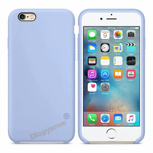 lilac Есть официальный силиконовый чехол с логотипом для Apple Iphone 7 8 6 6S Plus 5 5S SE чехол для Iphone X XS MAX XR чехол для телефона - Цвет: lilac