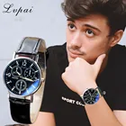 Часы кварцевые Lvpai Vente для мужчин и женщин, Модные Аналоговые Ретро-часы с кожаным ремешком, креативный подарок, распродажа, #522