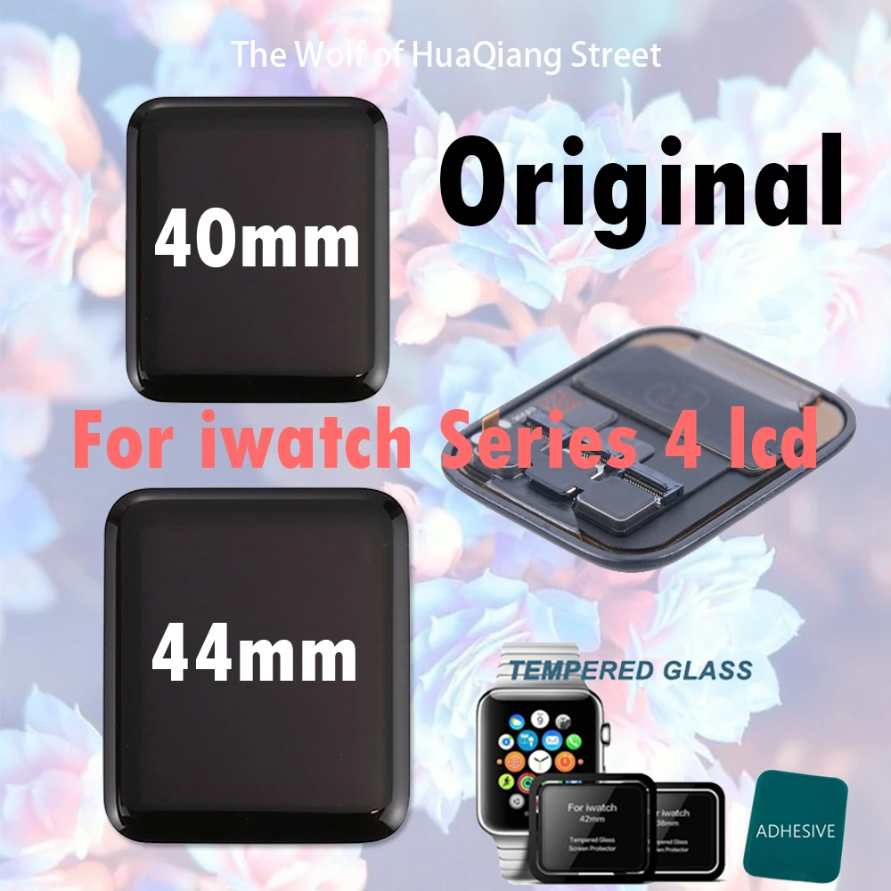 Оригинальный новый для Apple Watch 4 ЖК дисплей сенсорный экран в сборе Series lcd 40 мм/44 мм