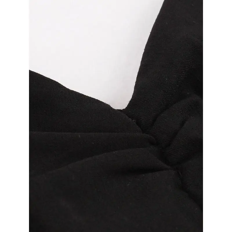 Sexy Off Shoulder Party Dress Women Backless Elegant Patchwork Black Strapless Gothic Fashion A Line Vintage White Short Dresses |