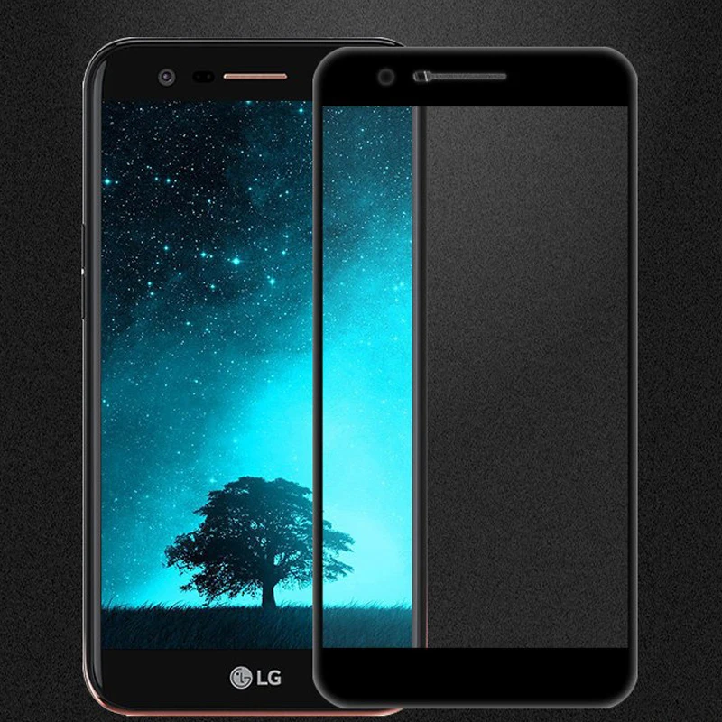 E SKY Защита экрана для LG K4 K8 K10 2016 2017 закаленное стекло Style3 полное покрытие