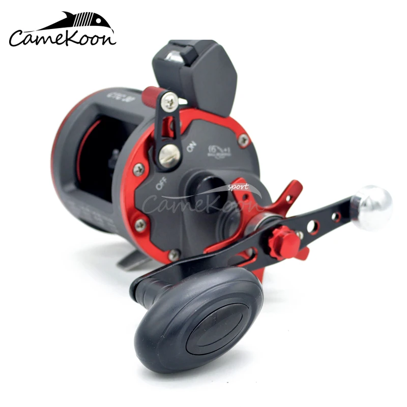 Катушка рыболовная CAMEKOON 6 + 1 подшипников максимальное усилие фрикциона 16 кг для