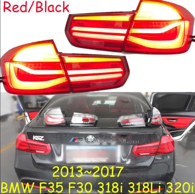 Red color 4pcs Видео, F35 задний светильник, светодиодный, F30 318i 318Li 320i, 2013~, автомобильные аксессуары, 318i задний светильник, 320i противотуманный светильник, 318Li головной светильник - Цвет: Red color 4pcs