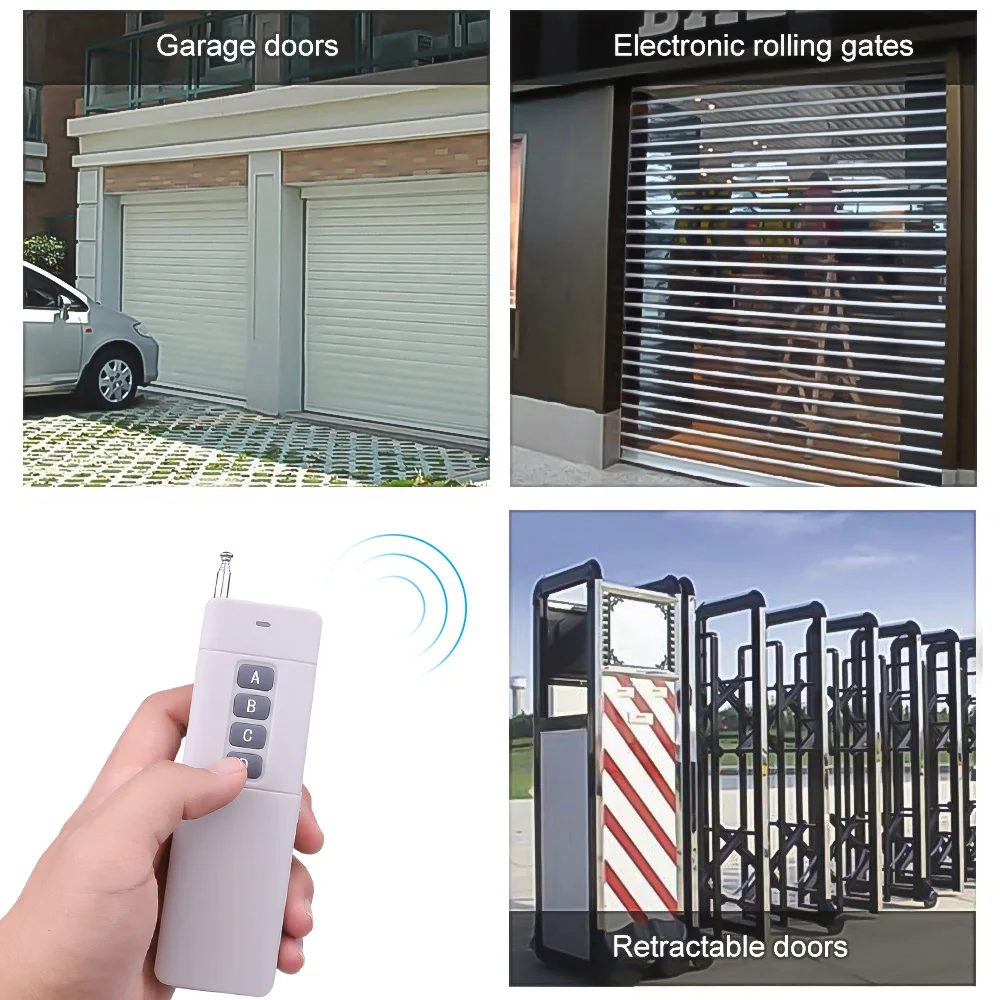 Универсальный беспроводной пульт дистанционного управления 12 В постоянного