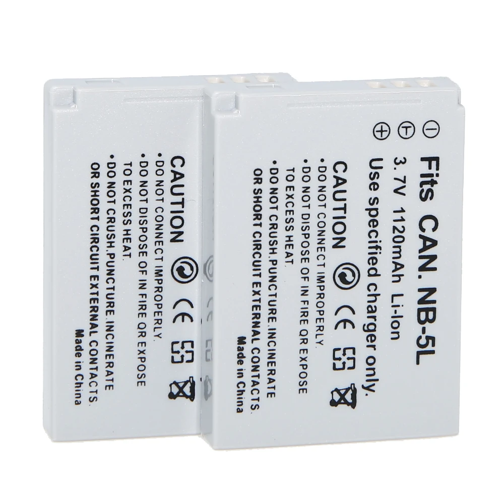 AOPULY 2 шт. NB 5L NB5L батарея + ЖК зарядное устройство USB для Canon S110 SX200 SX210 SX220 SX230 IS HS IXUS 850