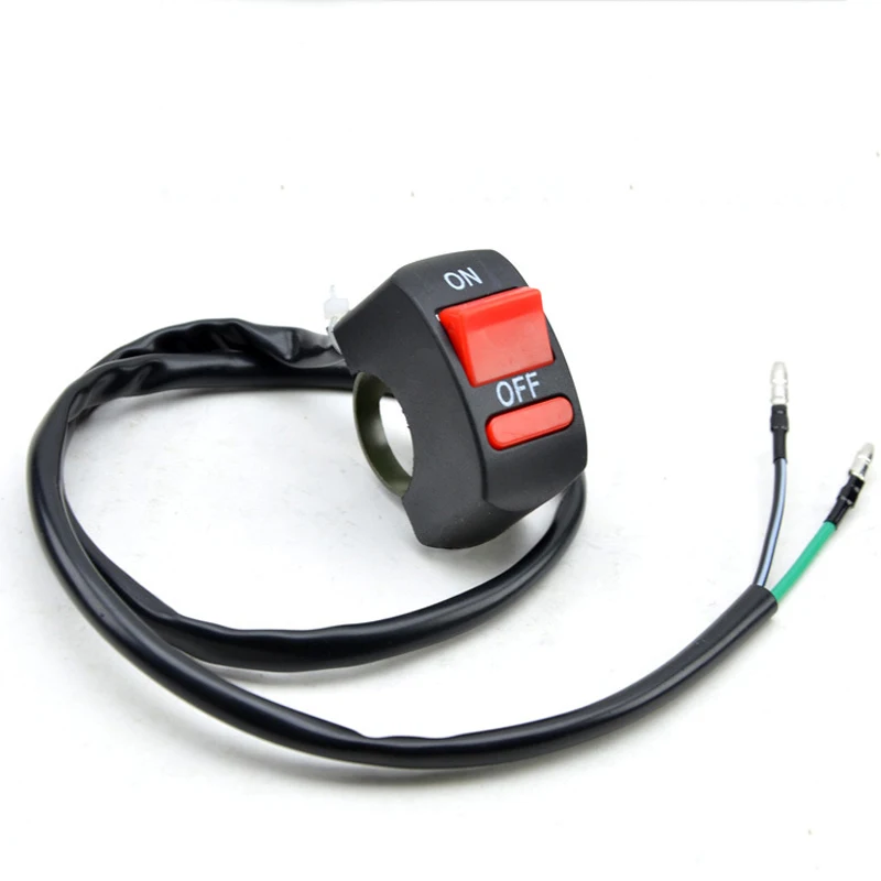 100 шт. универсальные светодиодные выключатели на руль мотоцикла 7/8 дюймов |