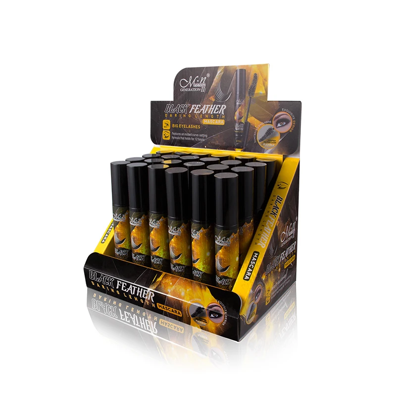 Бренд MENOW длинная тушь для ресниц крутая черная водостойкая анти размазывающая