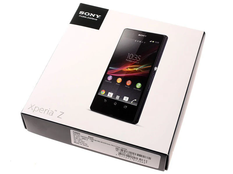 Разблокированный сотовый телефон sony Xperia Z C6603 5," экран четырехъядерный 2 Гб ОЗУ 16 Гб ПЗУ с камерой 13,1 МП