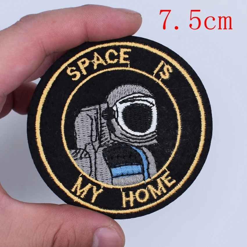 Космические патчи 1 шт. вышивка железом на парчках для одежды сделай сам