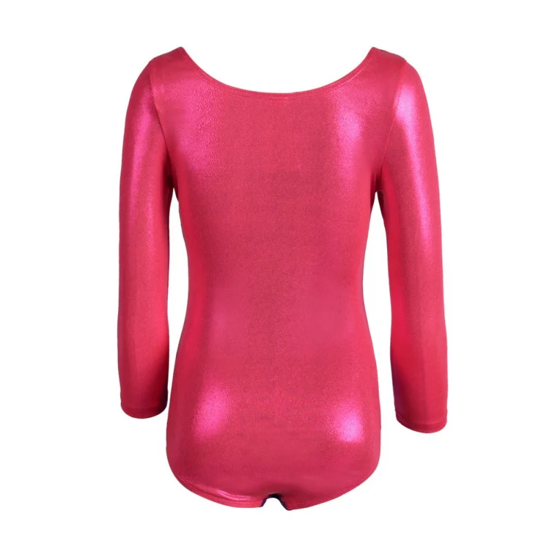 Unitards трико с длинными рукавами для девочек 2019 балетные танцевальные От 4 до 8 лет