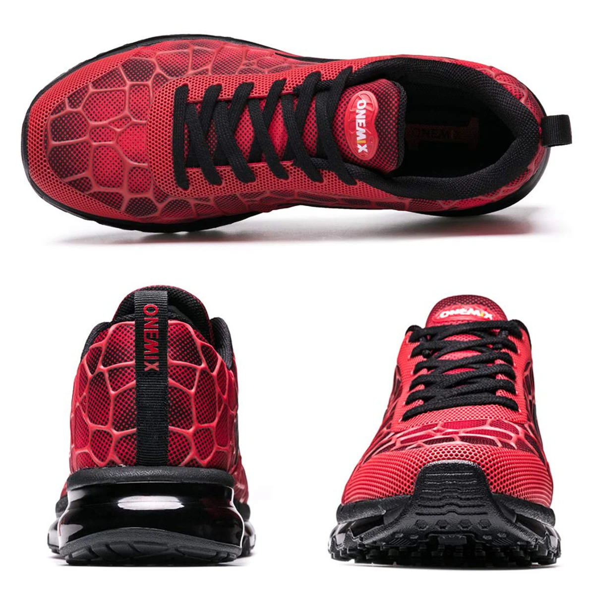 Кроссовки ONEMIX с воздушной подушкой для мужчин и женщин Беговая спортивная обувь