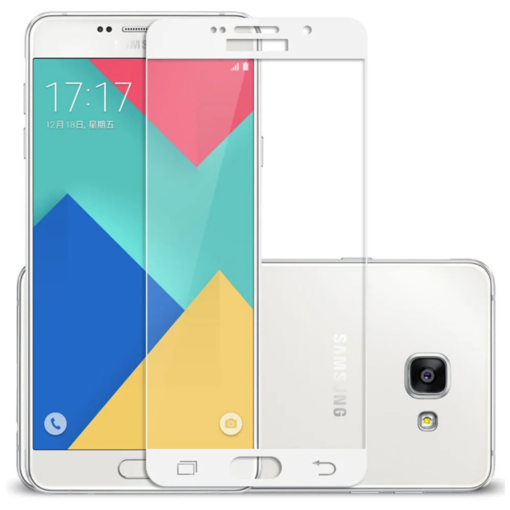 Защитная пленка на весь экран для Samaung Galaxy S7 C5 C7 закаленное стекло A5 A7 A9 2016 A510 A710