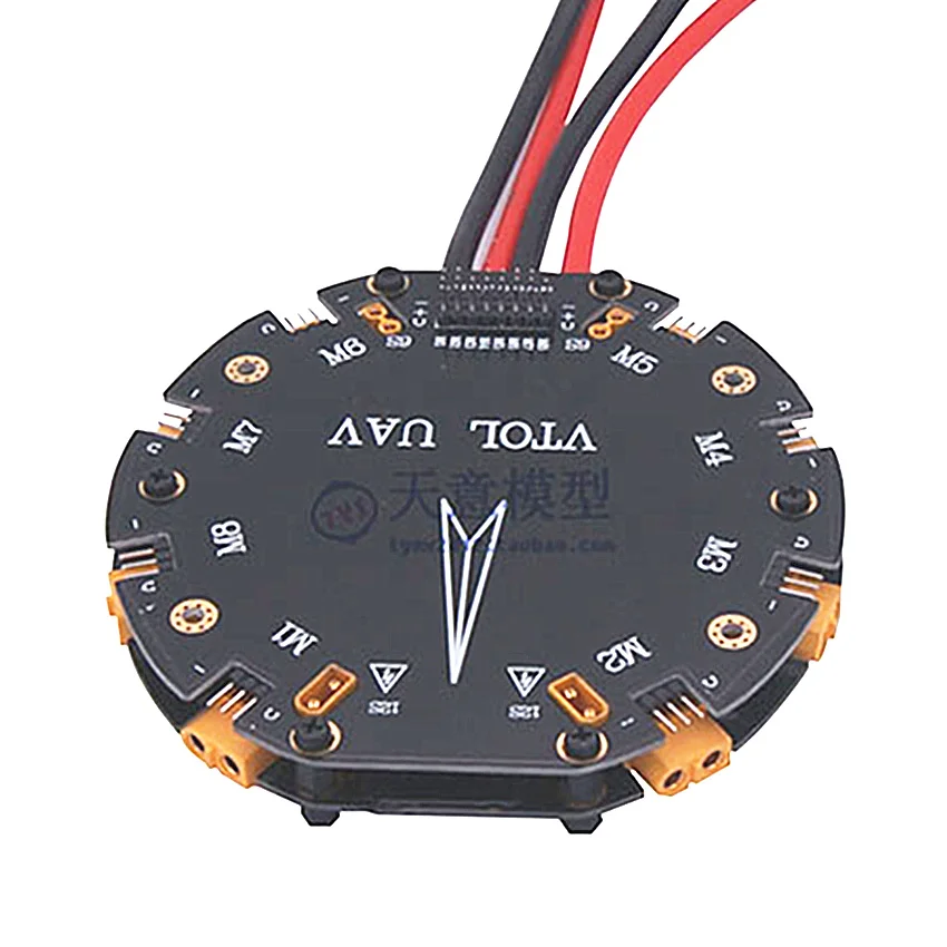 8 axis 10l сельскохозяйственная БПЛА мультироторная панель для распределения