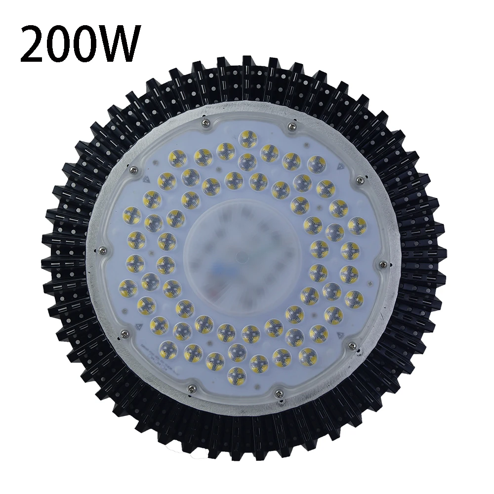 Фото 200 Вт Fin-type ультратонкие НЛО LED high bay свет светодиод dob промышленный без водителя led 200 Вт Fin-type ультратонкие НЛО LED high bay свет светодиод dob промышленный без водителя led