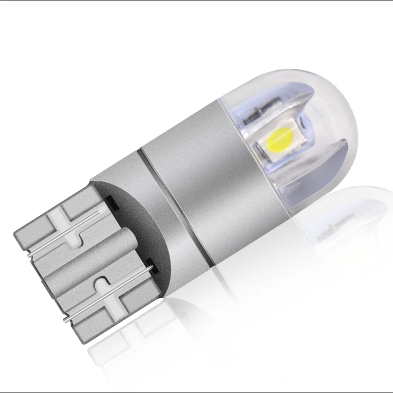10 шт. автомобисветильник светодиодные лампы T10 2 SMD 3030 W5W WY5W 192 501 2SMD|Сигнальная