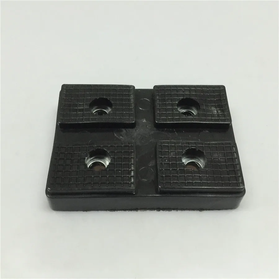 

STARPAD FOR Car Lift Accessories Foot jack rubber mat Universal free shipping Black / yellow,1PCS