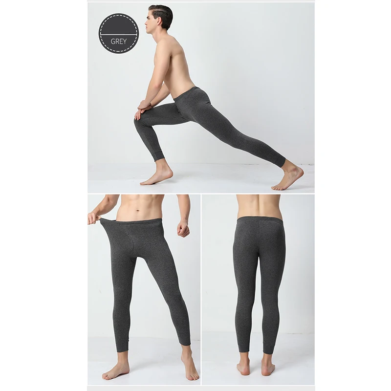 

New plus size mens long underwears men long johns cotton thermal underwear winter mens long leggings men long pants DaYZL510026