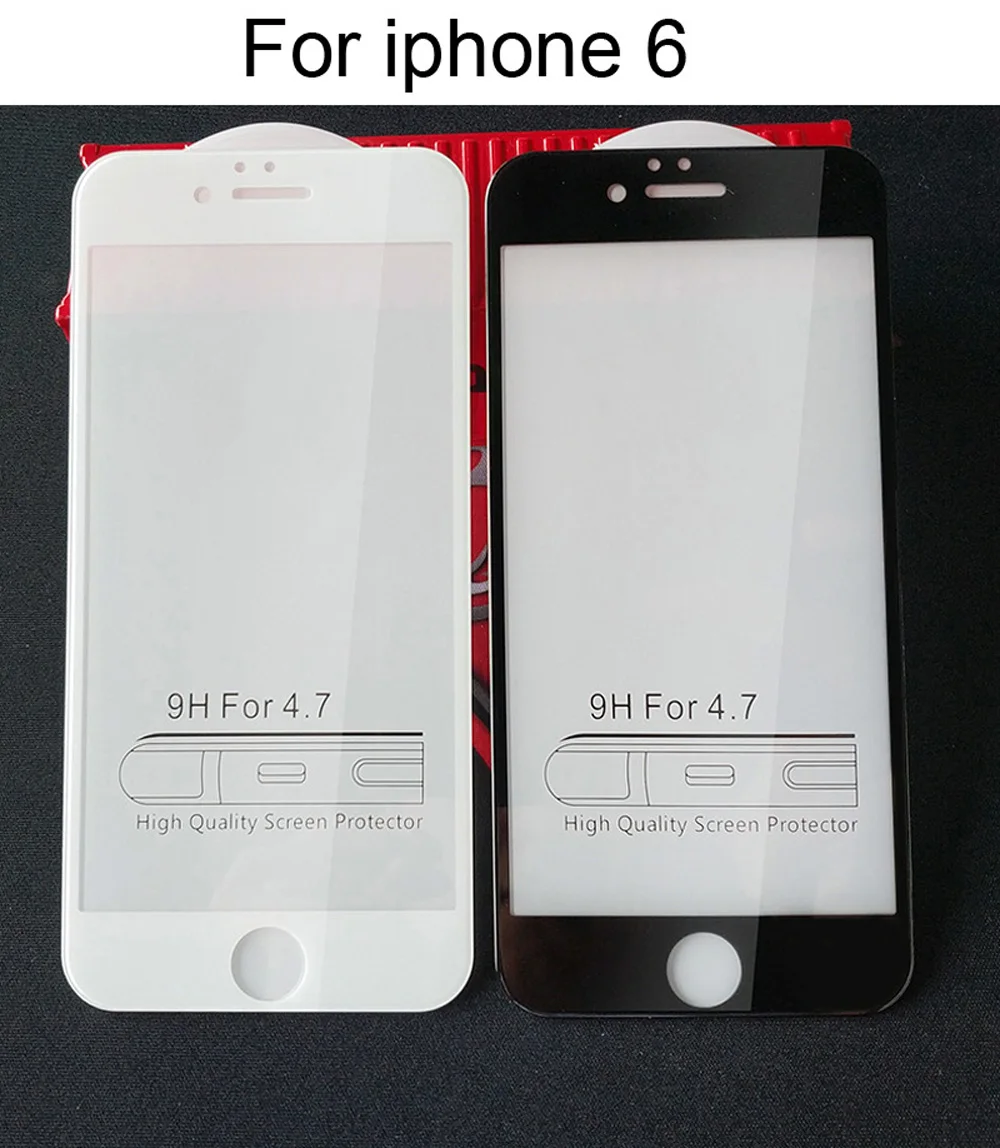 7D экран протектор изогнутый край Полное покрытие защитное стекло для iphone XS MAX XR XS X 8 7 6 Plus 9H защитное стекло пленка