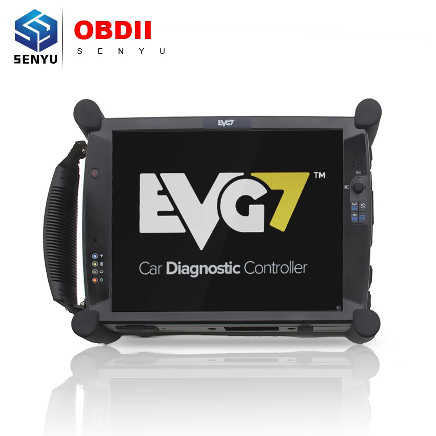EVG7 ноутбук OBD2 Диагностический авто инструмент планшет бесплатное программное обеспечение для Scania/VAG/C4 Star/ICOM NEXT/MDI/ODIS/MINI VCI TIS Techstream