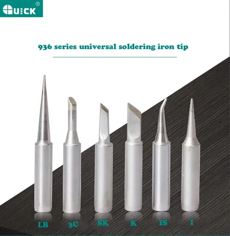 Jyrkior Original Quick 936/937/938/969/8586/852D бессвинцовые паяльные жала паяльное жало 900M-T паяльная станция инструмент