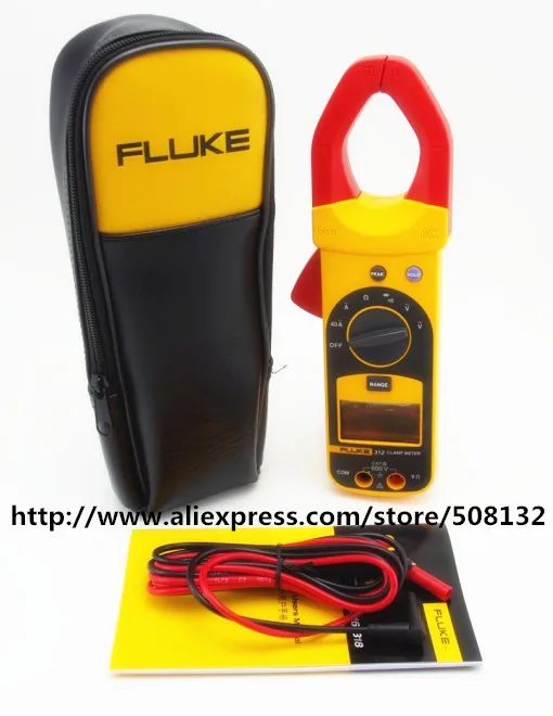 Fluke 312 цифровой клещи мультиметр тестер!! Фирменная Новинка! F312 AC 1000A|digital clamp