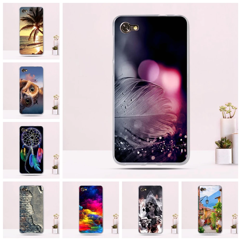 Силиконовый ТПУ чехол для телефона s Alcatel A5 LED 5 2 дюйма 3D роскошные милые чехлы с