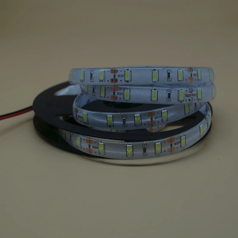 Супер яркий SMD 5730 Светодиодные полосы света DC 12V водонепроницаемый не/ip65 60