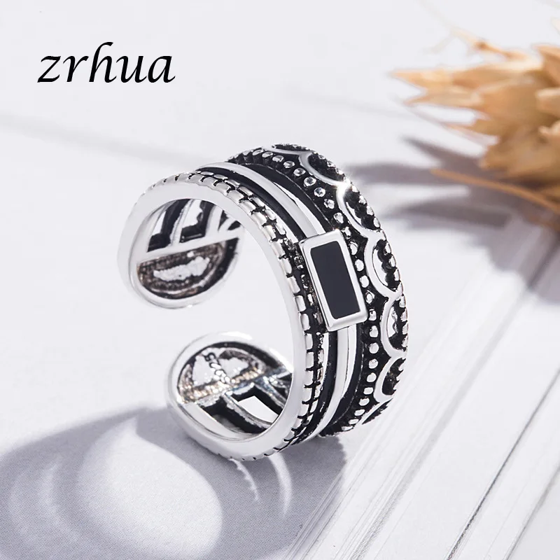 Новинка 2019 стильные винтажные ювелирные изделия ZRHUA из стерлингового серебра 925