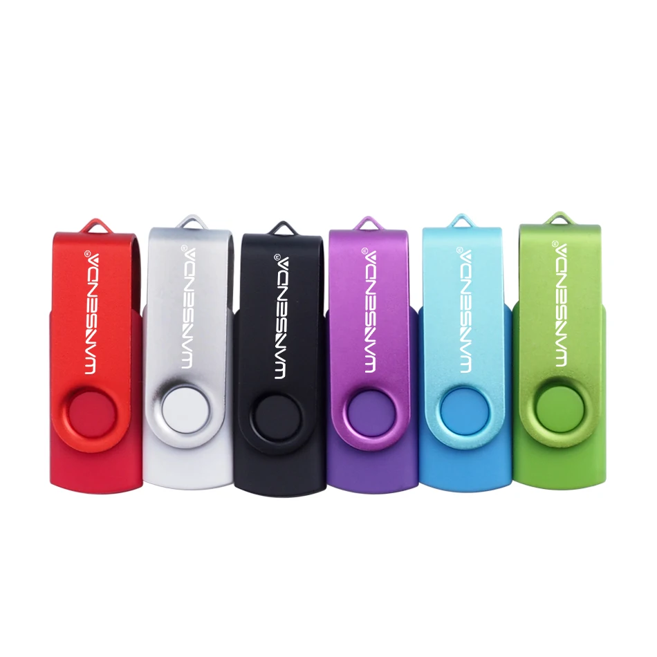 WANSENDA D300 USB флеш-накопитель 3,0, 128 ГБ, 64 ГБ, 32 ГБ, 16 ГБ, 8 ГБ, 4 Гб, вращающийся дизайн, карта памяти, флешка, посылка