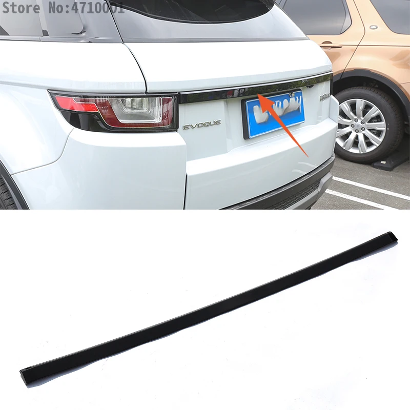 Хромированная Задняя Крышка багажника для Land Rover Range Evoque 2012 2016 ABS рамка отделка