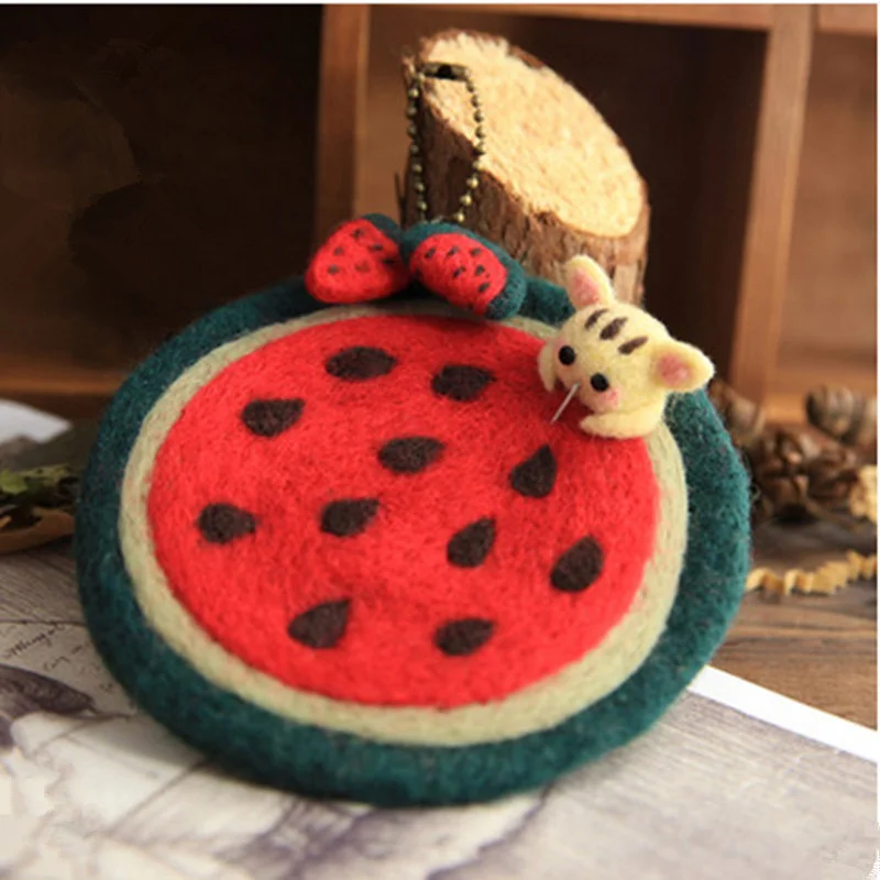 Одеяло для защиты от арбуза птицы зайчика неготового фетра упаковка сделай сам