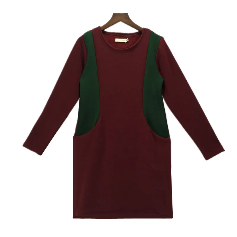 Модные зимние бархатные женские длинные толстовки и свитшоты 2020 Осенняя Длинная