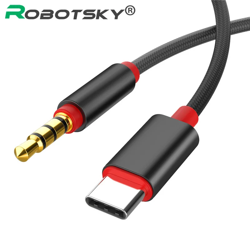 Аудиокабель USB Type-C (папа)-3 5 мм (папа) | Электроника