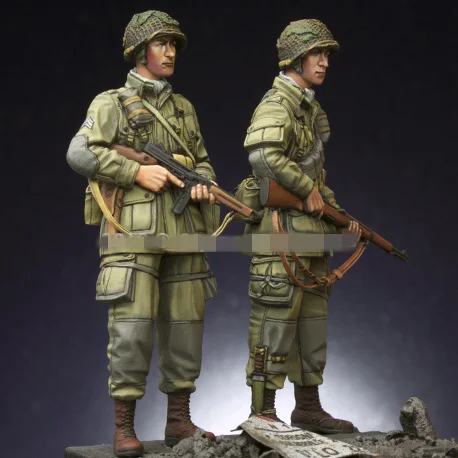1/35 смолы цифры Модель Наборы WW2 US Airborne войск комплект в разобранном виде Неокрашенный
