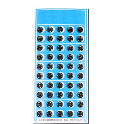 black 50 sets Metal Snap Buttons Black Silver Fasteners Press Button Stainless Steel Sewing Accessories Buttons For Clothing - Цвет: black