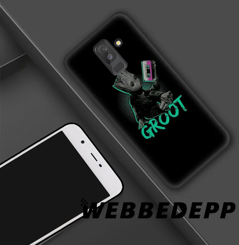 WEBBEDEPP Guardians of the Baby Groot Мягкий силиконовый чехол из ТПУ для Samsung Galaxy S10 S10e S9 S8 Plus S7 S6 Edge
