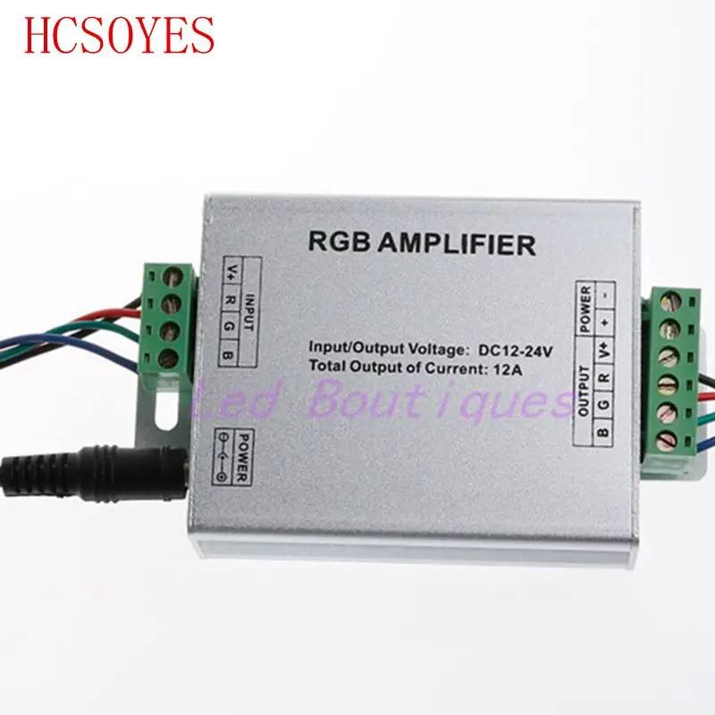 Светодиодный RGBW/rgb-усилитель DC12-24 V 24A 4 канала Выход RGBW/RGB Светодиодные ленты Мощность ретранслятор консоль контроллер