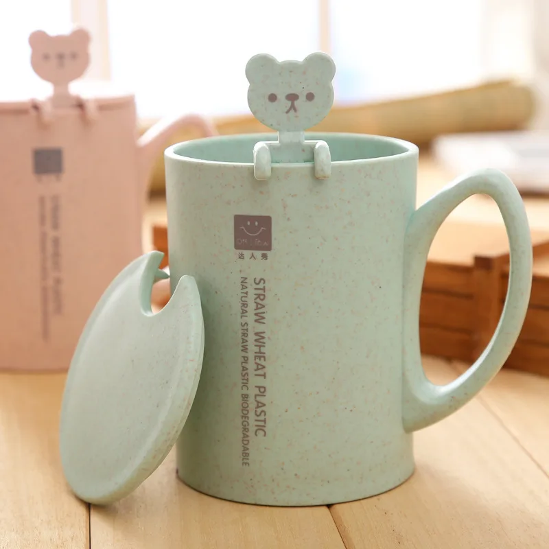 2019 Новая Мода последнее поколение окружающей среды воды чашки с пшеничной