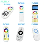 Пульт дистанционного управления Mi светильник 2,4G RF RGB RGBW CCT ler FUT089 FUT092 FUT090 FUT095, отдельное управление для светодиодной ленты, лампочка направленсветильник
