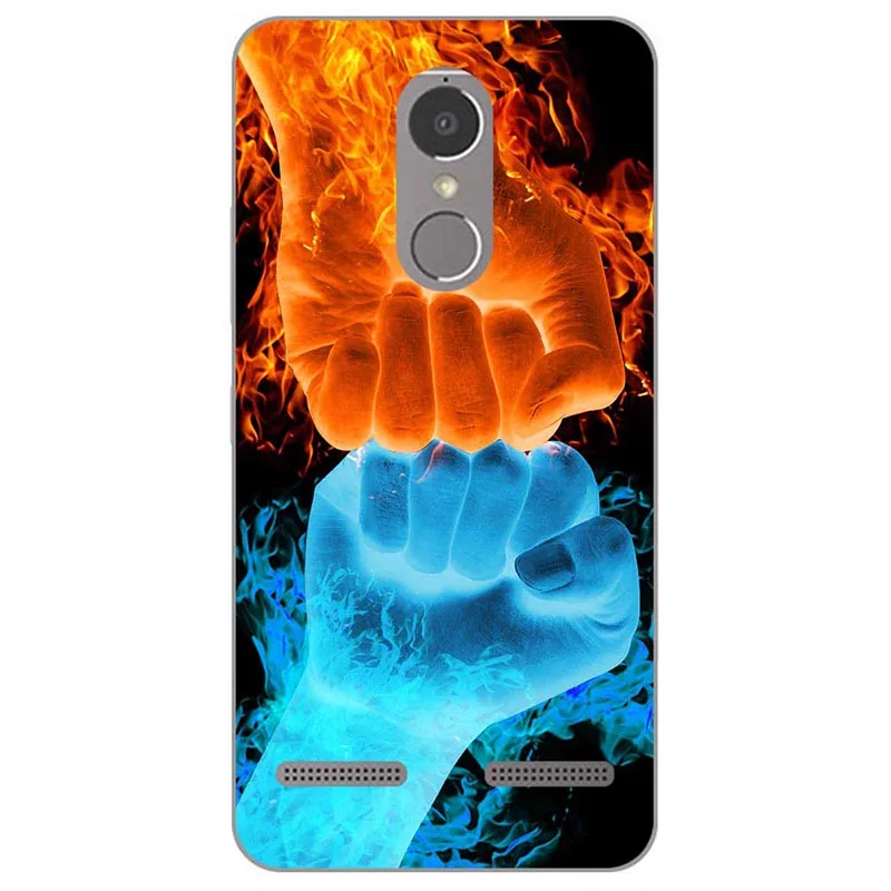 Жесткий пластиковый чехол для lenovo K6 power K33a42, цветная накладка на заднюю панель, жесткий пластиковый чехол для телефона с рисунком - Цвет: E002