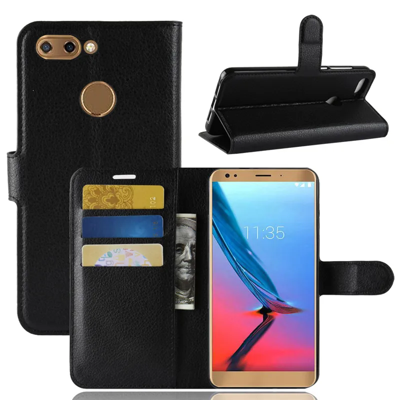Новый для Zte Blade V9 чехол Чехол Флип Pu кожаный бумажник телефона задняя крышка