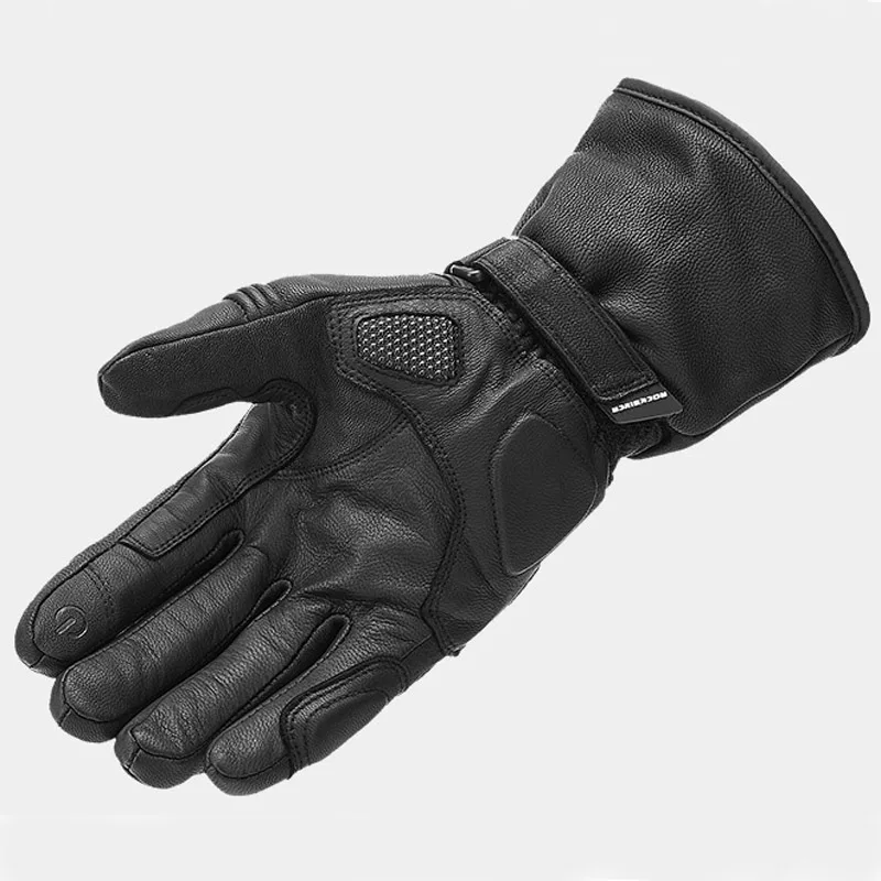 Мотоциклетный гоночный с подогревом Прихватки для мангала guantes moto cicleta Гант rbike luva ciclista кожа сенсорный экран водонепрони
